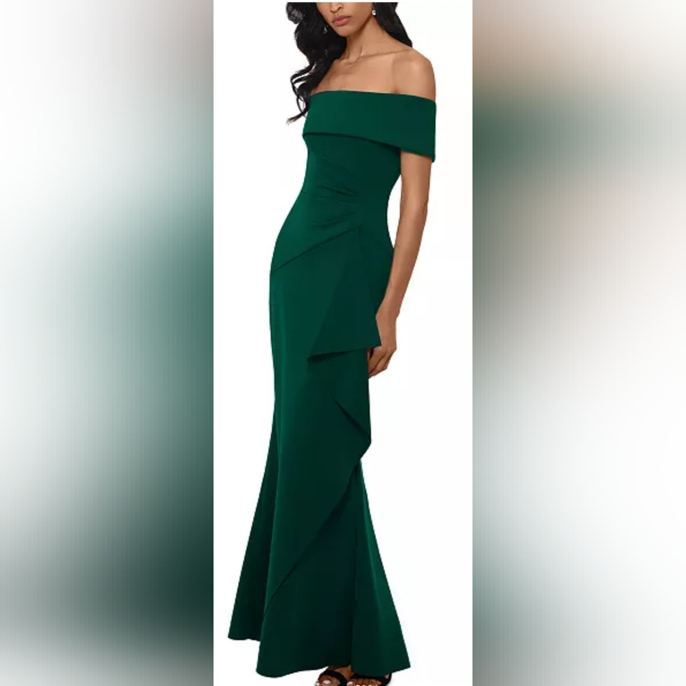Camille's Xscape beautiful evening gown.